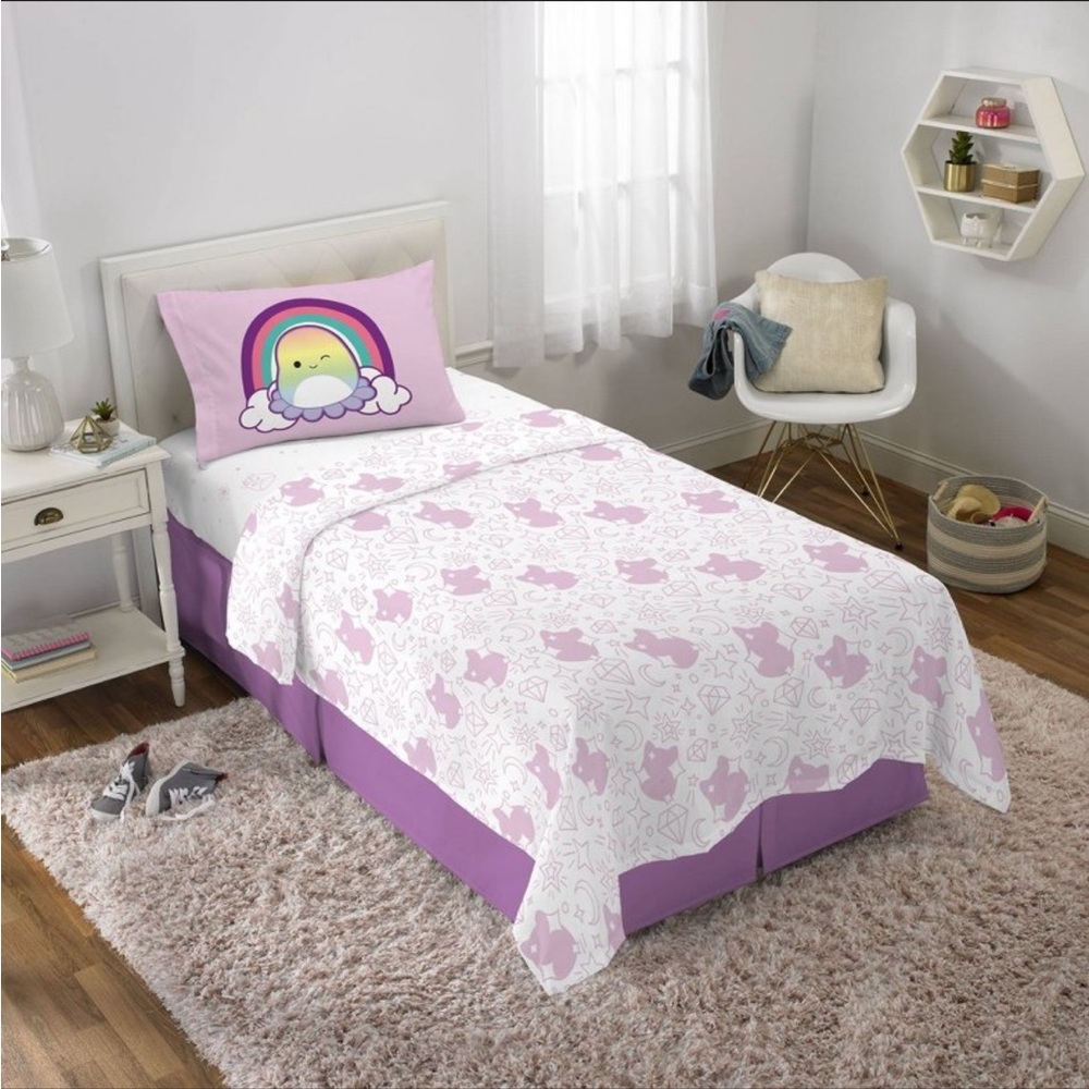 Twin Squishmallows Kids' Sheet Set